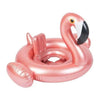 Golden Flamingo Baby Pool Float