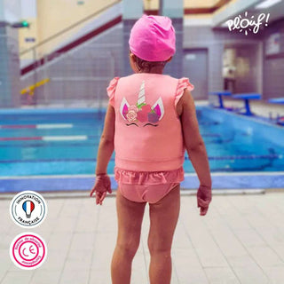 Girl's Floating Swimsuit: Magical Unicorn